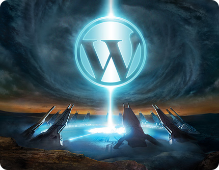 WordPress Dramatic Logo
